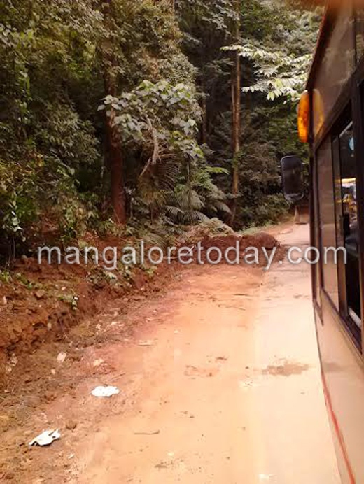 Charmadi Ghat road widening work  2
